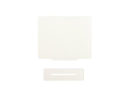 Marco de foto con base de acrílico con código QR (Rectangular,17*13.6*0.4cm)