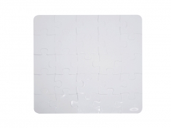 Puzzle en plastique 16 x 16 cm 25 pièces Sublimation Transfert Thermique