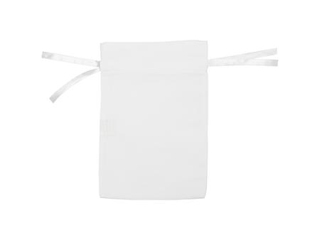 Bolsa Cordón Satén Blanco (15*19cm)