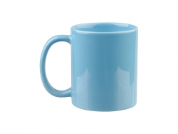 Sublimation 11oz Full Color Mug(Glossy, Light Blue)