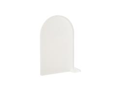 Números de mesa de casamento em acrílico para sublimação com suporte (10 x 15 x 0,4 cm, formato de arco alto)