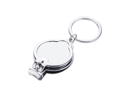 Sublimation Nail Clipper Keyring with Bottle Opener