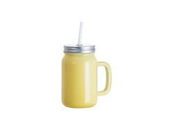 Mason Jar 12oz/350ml full color (Amarillo)