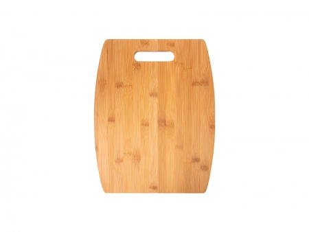 Arc Shaped Bamboo Cutting Board (38*30*1.1cm)   MOQ:1000pcs