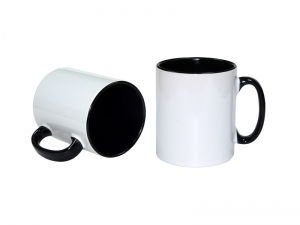 Sublimation 10oz Inner Rim Color Mug(Black)