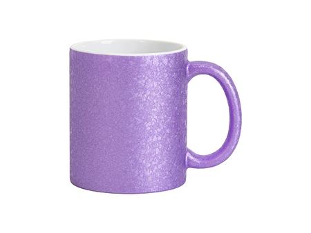 Taza cerámica con acabado de grietas 11oz (morado)