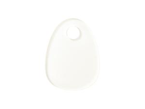 Sublimation Blanks Acrylic Name Tag (6.5*5*0.4cm,Egg Shape)