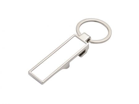 Sublimation Bottle Opener Key Chain (Rectangular)