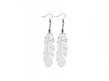 Sublimation Hardboard Earring (Feather Shape)