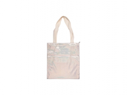 Sublimation Glitter Tote Bag (34*37cm, Champagne)