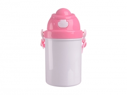 Bouteille / gourde pour enfant rose Sublimation Transfert Thermique