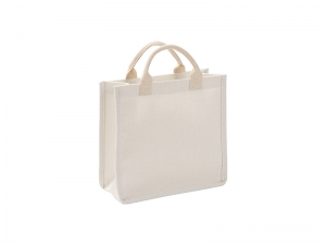 Sublimation Blanks Linen Shopping Bag (27*25*12cm)