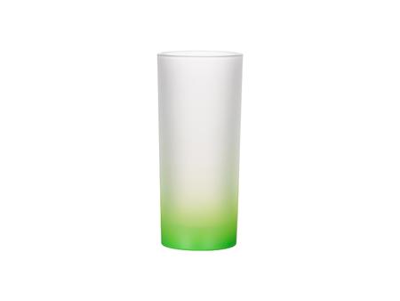 10oz Sublimation Glass Mug (Gradient Color Green)