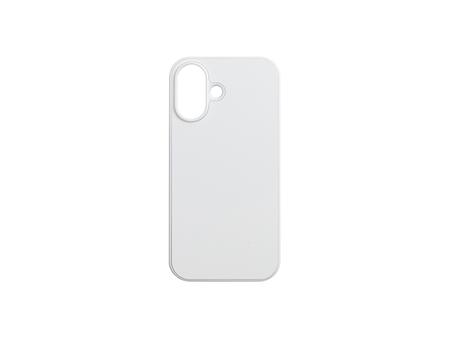 iPhone 16 Cover con insert (Plastic, blanco)
