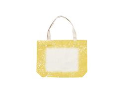 Tote Bag Lino Estrellado  (Amarillo,  48*35cm)