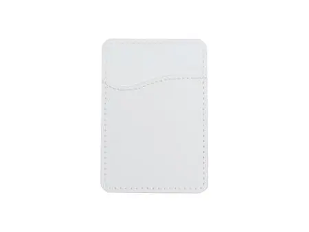 Sublimation Sublimation Phone Wallet with Sticker (White)