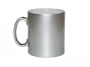 Sublimation 10oz Silver Sparkling Mug