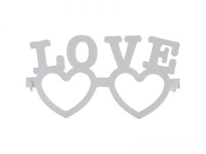 Sublimation Blank Felt Glasses (LOVE)