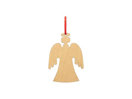 Adorno Sublimación Doble Cara Madera Contrachapada (Ángel)