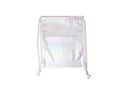 Gradient Drawstring Backpack(Branco,33*40cm)