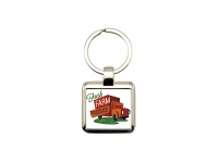 UV Printing Metal Key Chain(Square)