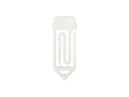 Clips de papel subacrílico (forma de bolígrafo, 4 * 10 * 0,4 cm)