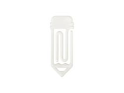 Clips de papel subacrílico (forma de bolígrafo, 4 * 10 * 0,4 cm)