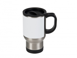 Caneca Aço Inoxidável 14Oz(Parche Branco)