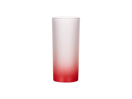 10oz Sublimation Glass Mug (Gradient Color Red)