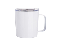 Caneca de Café 10oz/300ml Inox (Branco)