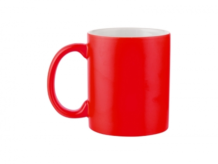 Taza Color Total 11oz (Mate, Rojo)