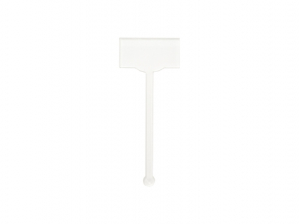 Sublimation Blanks Acrylic Drink Stirrers (4*9.8*0.4cm,Square)