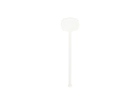 Sublimation Blanks Acrylic Drink Stirrers (4*15*0.4cm,Square Lace Shape)