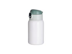 Garrafa com Canudo Inox 15oz/450ml (Branco)