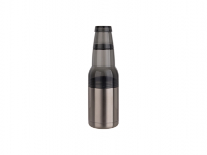 Sublimation 17oz/500ml Stainless Steel Beer Keeper w/ Bottle Opener(Silver)