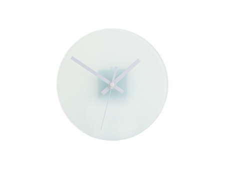 Sublimation Glass Clock-01