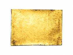 Lentejuelas adhesivas (Rectangular, Dorado Con Blanco)