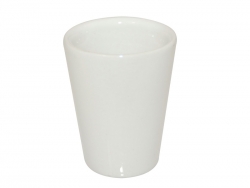 Verre shooter en céramique 45 ml Sublimation Transfert Thermique