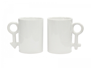 Sublimation 10oz Couple Mugs