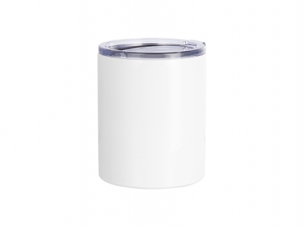 Sublimation 10oz/300ml Stainless Steel Lowball(White)