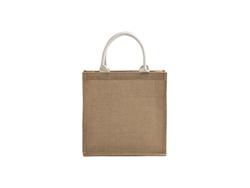 Bolsa de compras de lino DTF (32 * 32 * 12 cm)