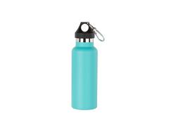 500ml/17oz Powder Coated Stainless Steel Bottle (Mint Green)