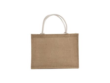 Saco de compras em linho DTF (24 x 34 x 12 cm)
