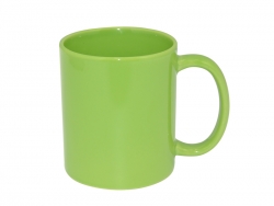 Sublimation 11oz Full Color Mug(Glossy, Light Green)