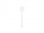 Sublimation Blanks Acrylic Drink Stirrers (3*10.3*0.4cm,Star Shape)