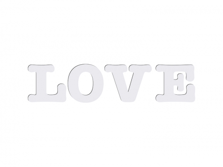 Sublimation HB Letters - LOVE