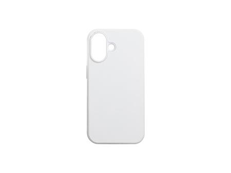 iPhone 16 Cover con insert (Rubber, Clear)