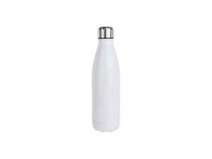 Sublimation 25oz/750ml Stainless Steel Cola Bottle (White)