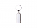 Sublimation Metal Key Chain with Double Sides Alu Inserts (2.2*5.2cm)