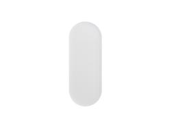 Lima de pie de vidrio sublimación, con cubierta de PVC (forma cuadrada de esquina redondeada, 4 * 10 cm)